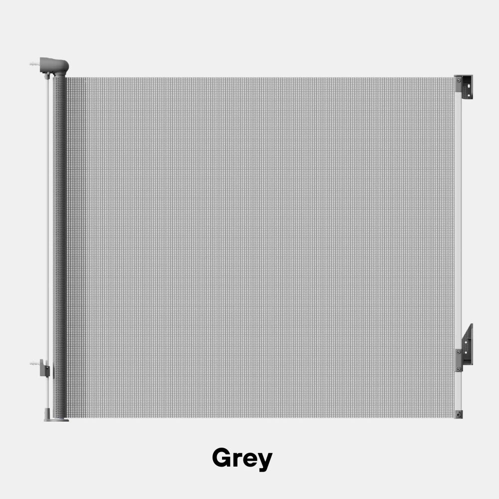 Retractable Baby Safety Gate Child Kids Indoor Pet Mesh Fence Barrier 180cm Wide