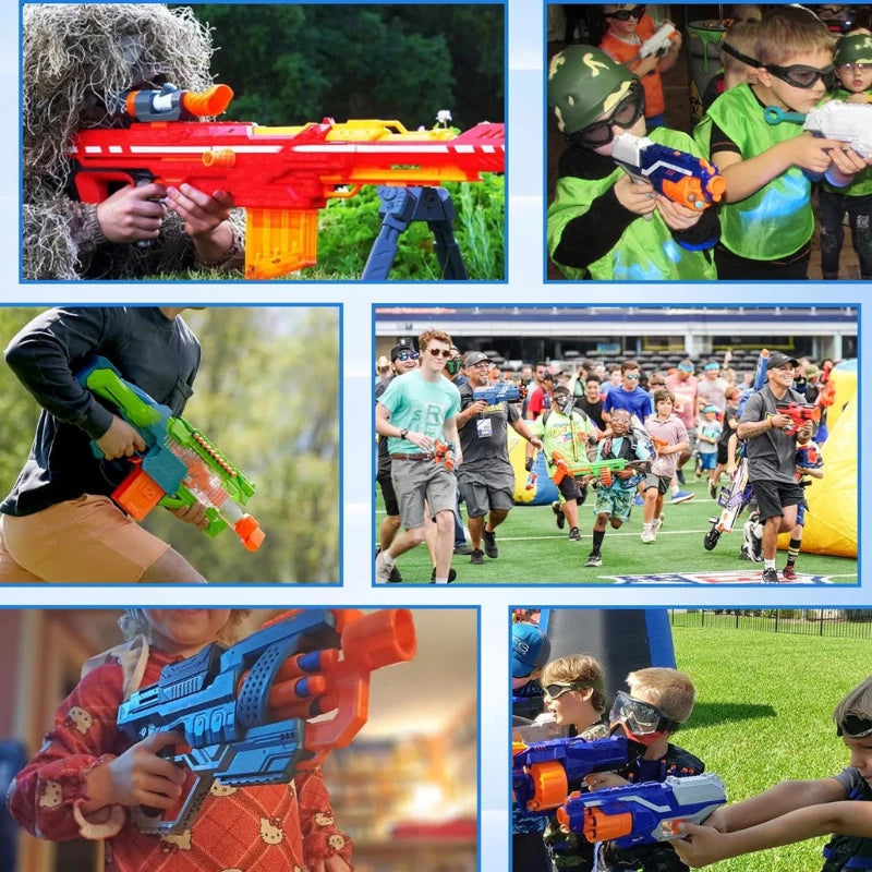 Foam Dart Bullets Refill Pack for Toy Blasters Soft EVA Suction Darts Kids Outdoor Game
