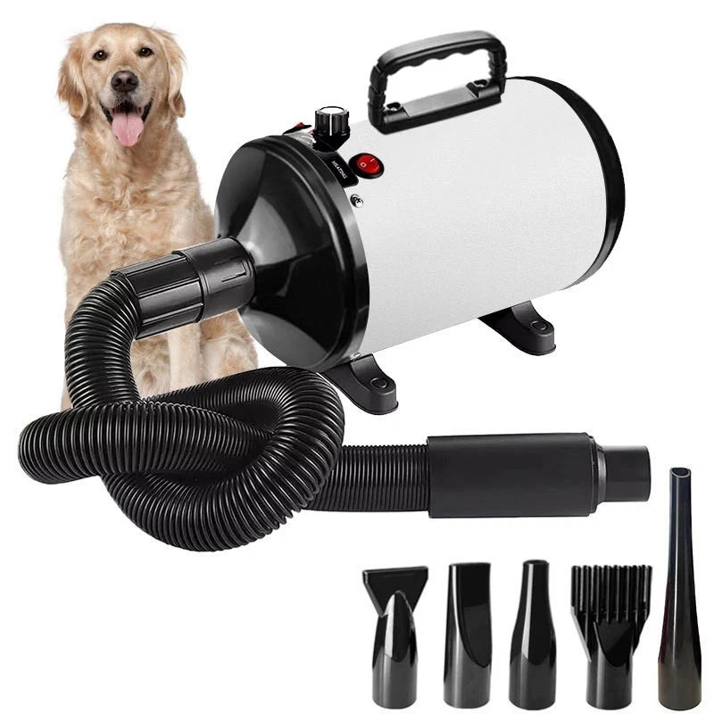 3200W Pet Hair Dryer Hairdryer Dog Cat Grooming Blower Blaster Heater Adjustable