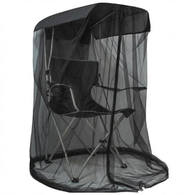 Camping Chair with Canopy Shade and Mosquito Net Folding Outdoor Fishing Beach