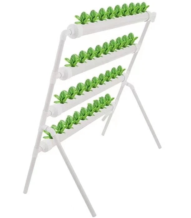 36/72 Plant Sites Aeroponics Hydroponic Grow Kit NFT System for Vegetables & Herbs
