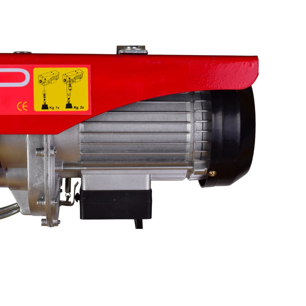 Micro Electric Hoist 220V Household Small Winch Crane Wired Remote 200-800Kg