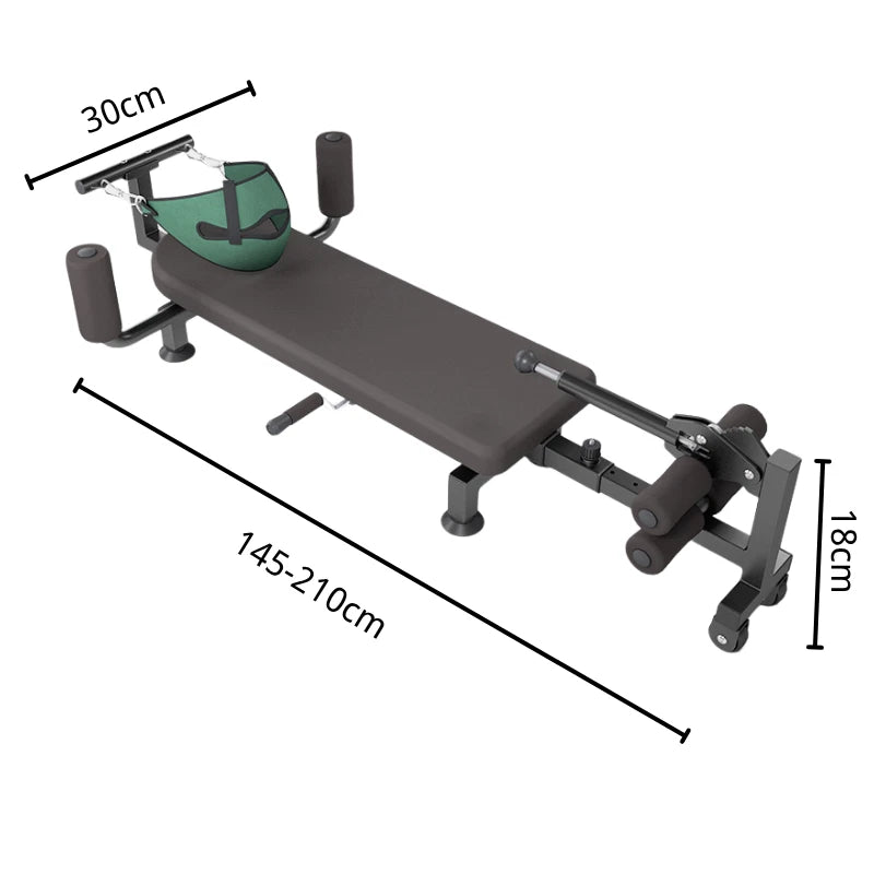 GROZY Cervical Traction Table Neck & Back Stretching Decompression Machine