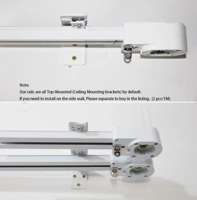 Smart Electric Curtain Track WiFi Motorised Curtain Rail System with Remote Control