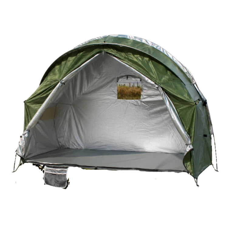 1-Person Elevated Off-Ground Camping Cot Bed Tent Combo Hiking Beach Travel