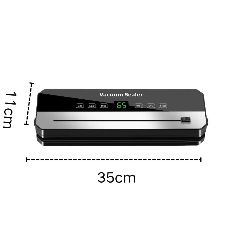 Vacuum Sealer Automatic Sealing Machine Built-in Cutter Starter 50 Free Bags AU