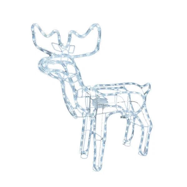 Christmas Light 3D Christmas Reindeer LED Lighted Xmas Decoration with Motions