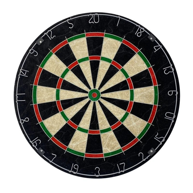 Competition Dartboard Target Sports Round Bristle Dart Board Game Play 45cm