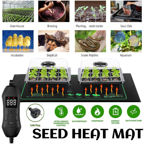 Large Seedling Heat Mat Heating Pad for Hydroponics Propagation Germination