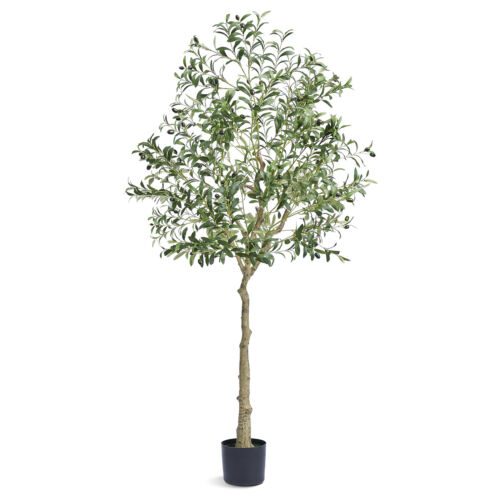 Artificial Plant Olive Tree Fake Plants Home Garden Office Indoor Decoration