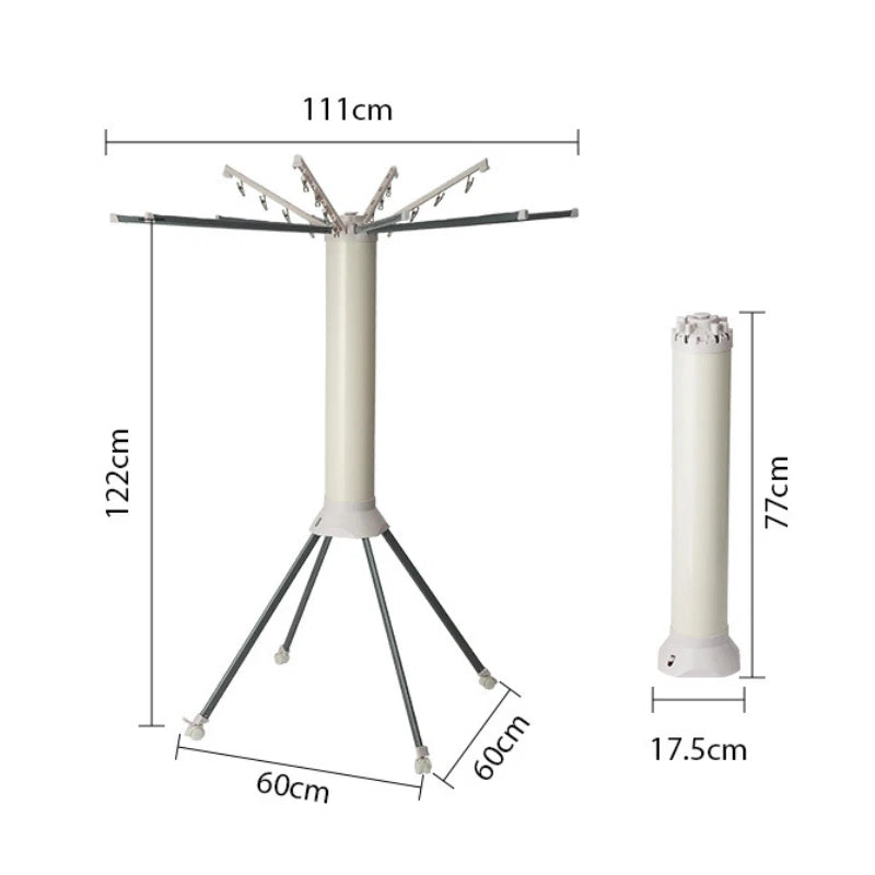 Standing Clothes Drying Rack Portable Foldable Airer Multi Garment Hanger Indoor
